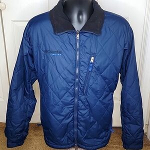 Columbia Core Vertex Quilted Jacket Size Large Blue